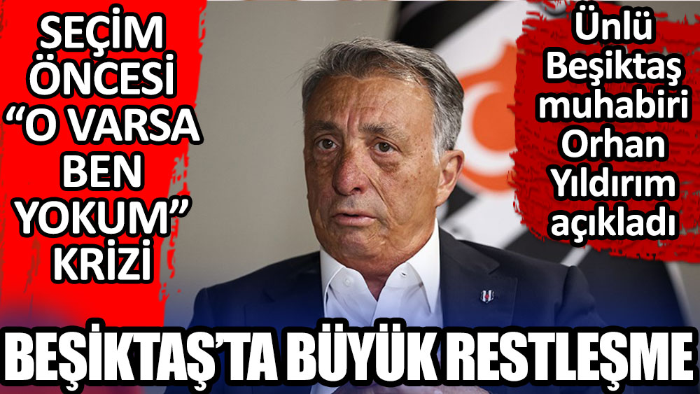 Beşiktaş'ta büyük restleşme! Seçim öncesi Mesut Urgancılar ile Emre Kocadağ krizi