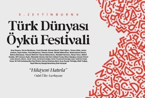 Türk Dünyası Öykü Festivali başlıyor