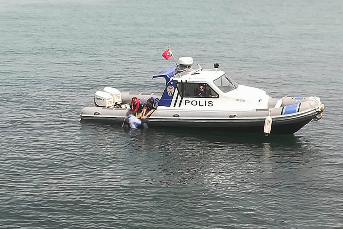 Samsun'da denizde kadın cesedi bulundu