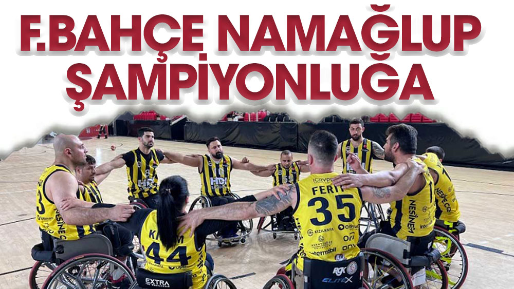 Fenerbahçe namağlup şampiyonluğa yürüyor