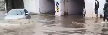Şiddetli yağış İstanbul sınırında 