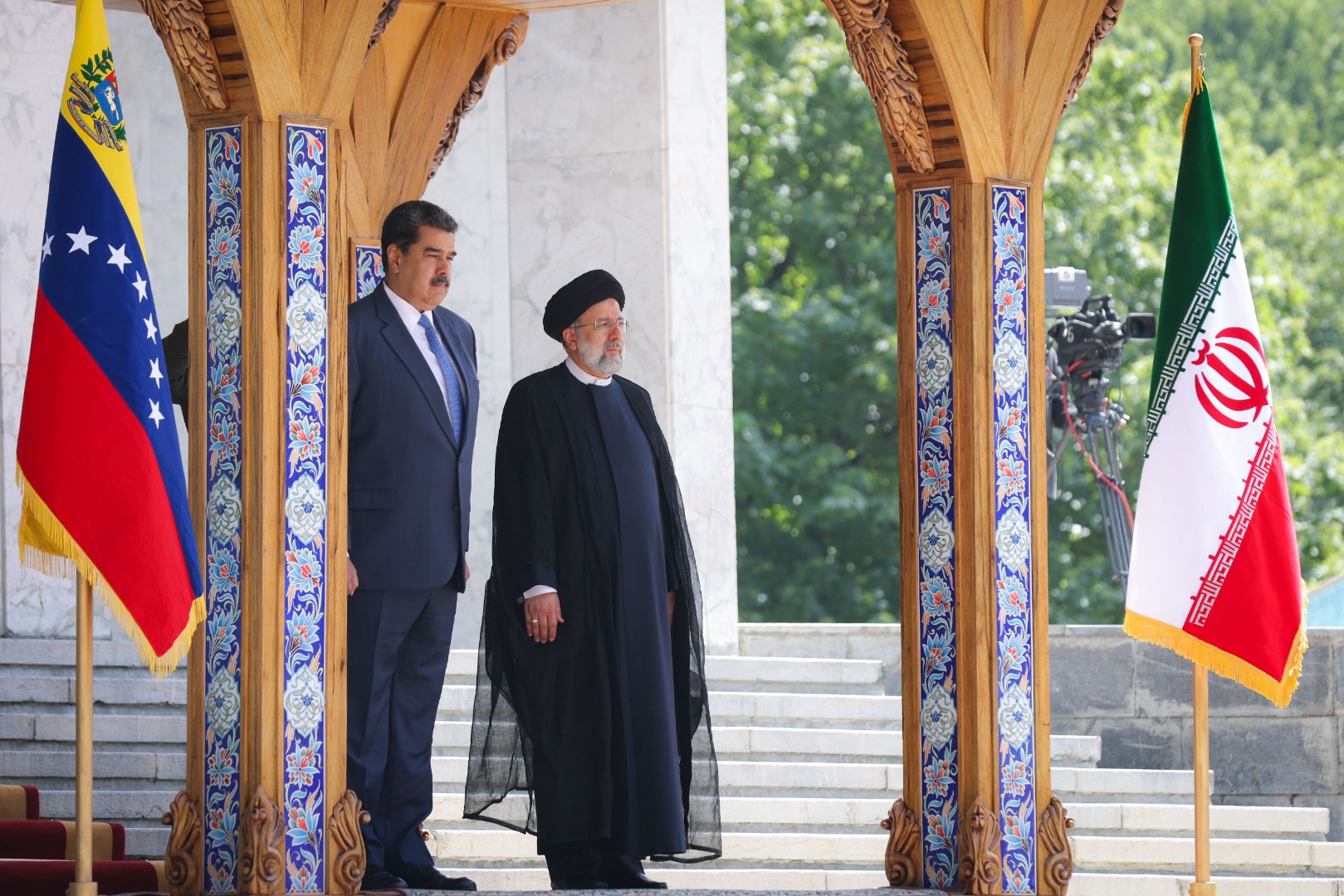 Venezuela Devlet Başkanı Nicolas Maduro İran'da