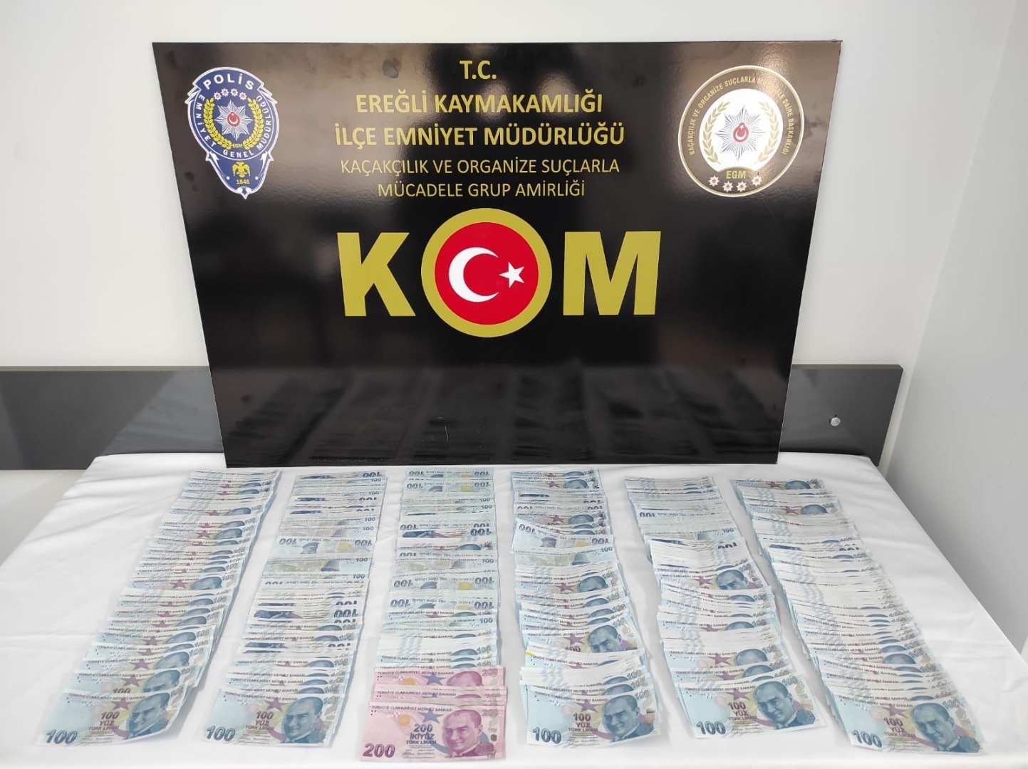 Konya'da 54 bin 700 TL sahte para ele geçirildi: 7 kişi tutuklandı