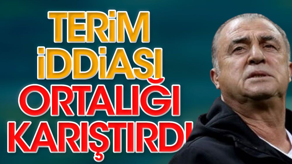 Galatasaray'ı sallayan Fatih Terim iddiası