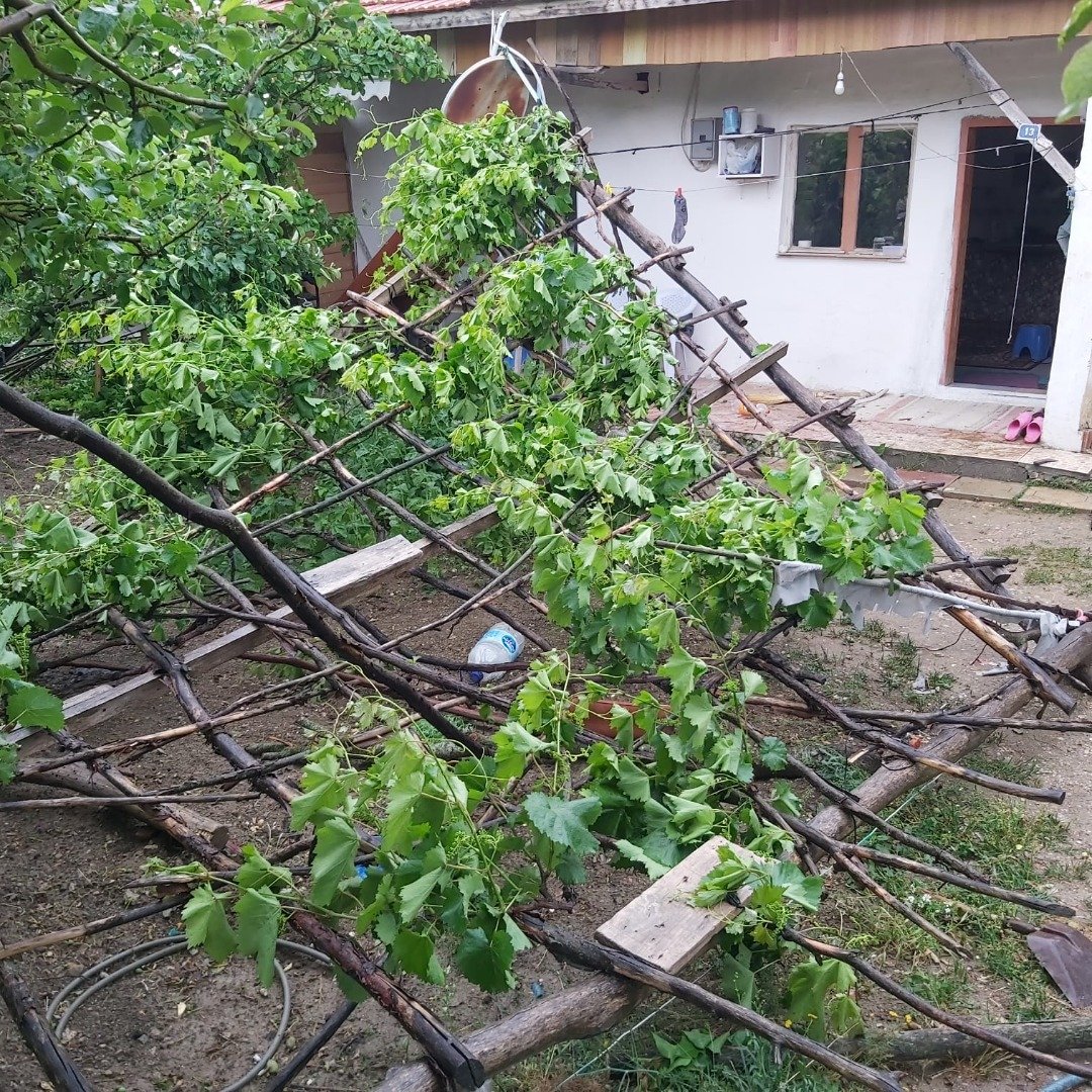 Çorum’da hortum dehşeti