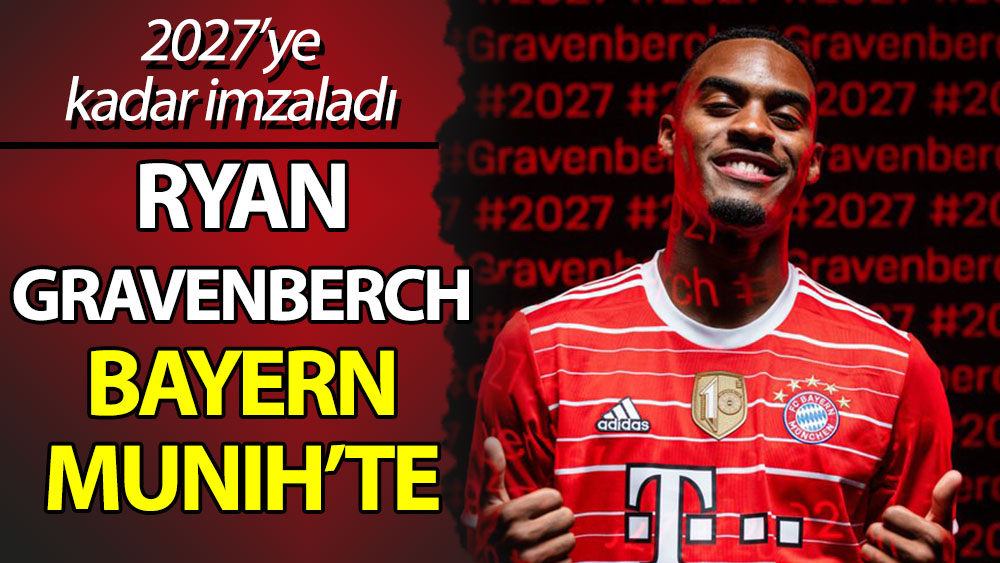 Ryan Gravenberch Bayern Münih'te