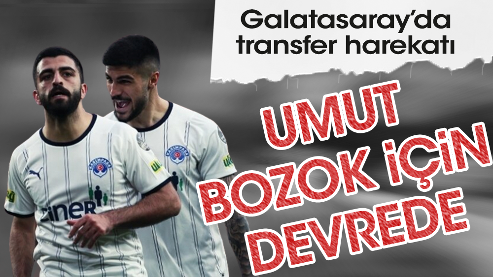 Galatasaray Umut için devreye girdi