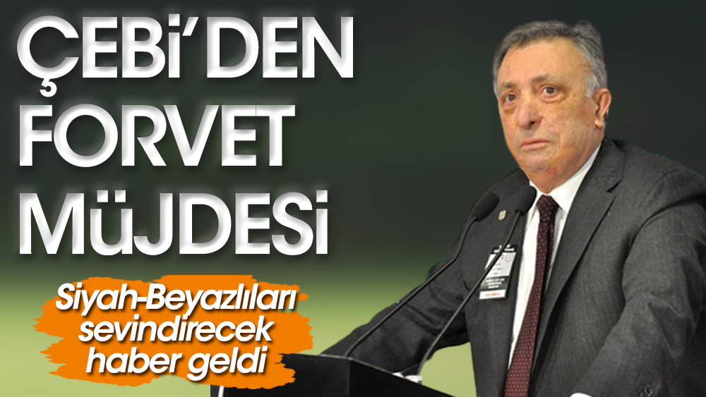 Ahmet Nur Çebi'den forvet açıklaması