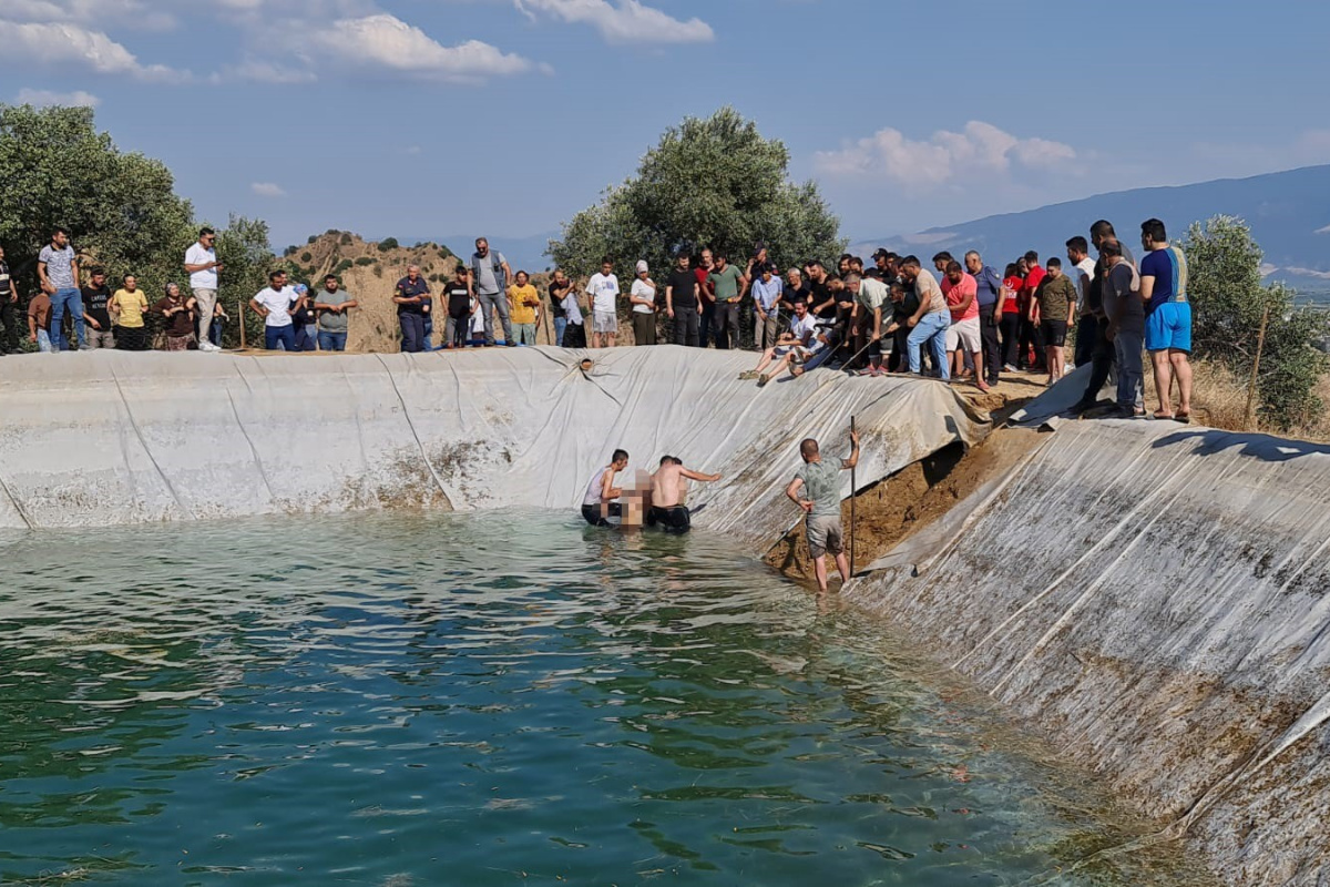 Nazilli’de sulama göletine giren 2 çocuk boğuldu