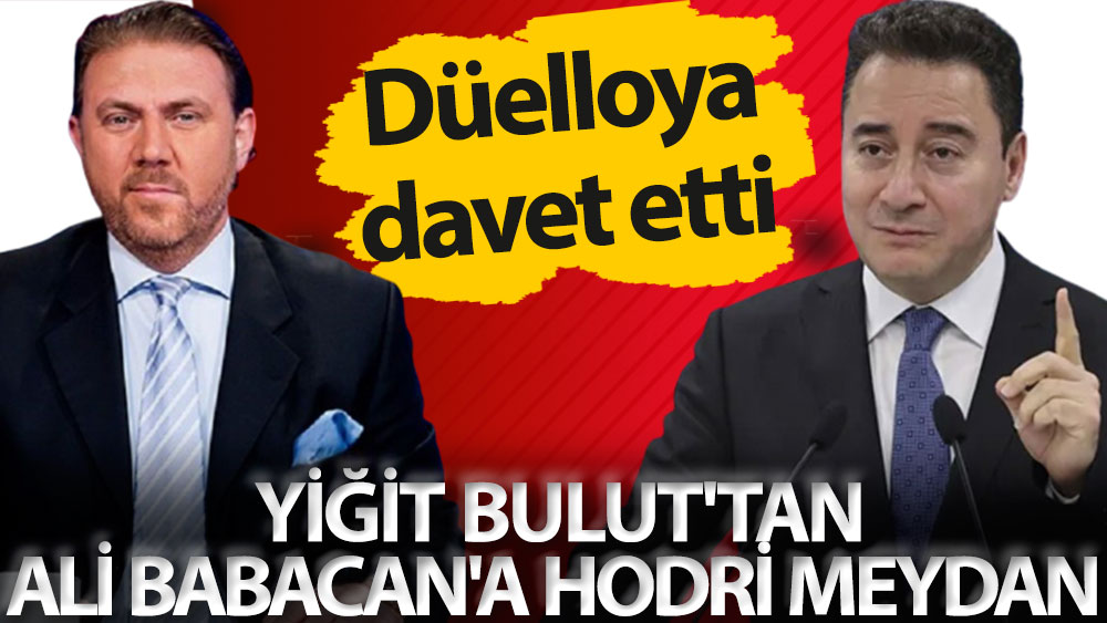 Yiğit Bulut'tan Ali Babacan'a: Sen, ben, Erdoğan arasında neler yaşandı, var mı cesaretin!