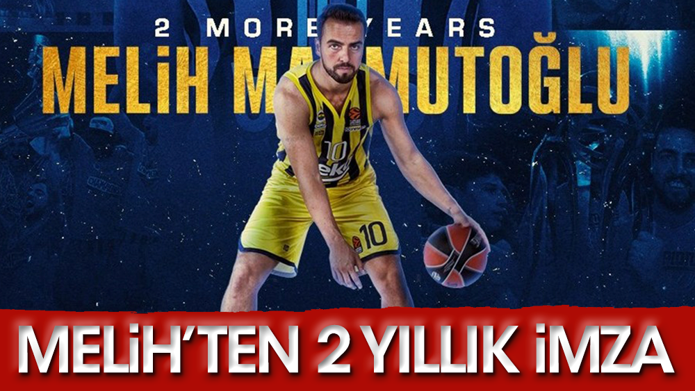 Melih Mahmutoğlu 2 yıl daha Fenerbahçe Beko’da