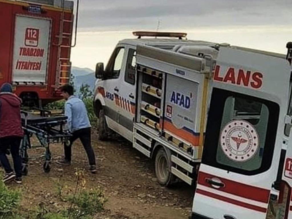 Trabzon'da yaklaşık 350 metre yükseklikten düşen kadın yaşamını yitirdi