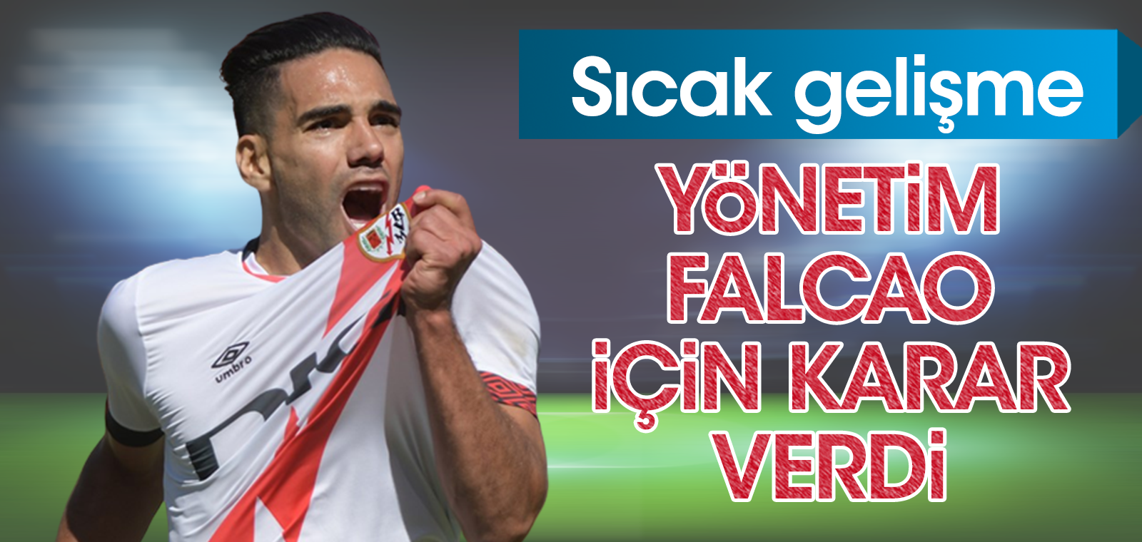Galatasaray'ın eski yıldızı Falcao için karar çıktı