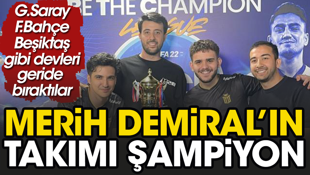 Merih Demiral'ın takımı şampiyon oldu