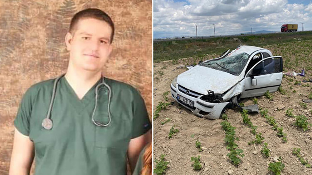 Kazada yaralanan doktor, 2 günlük yaşam savaşını kaybetti