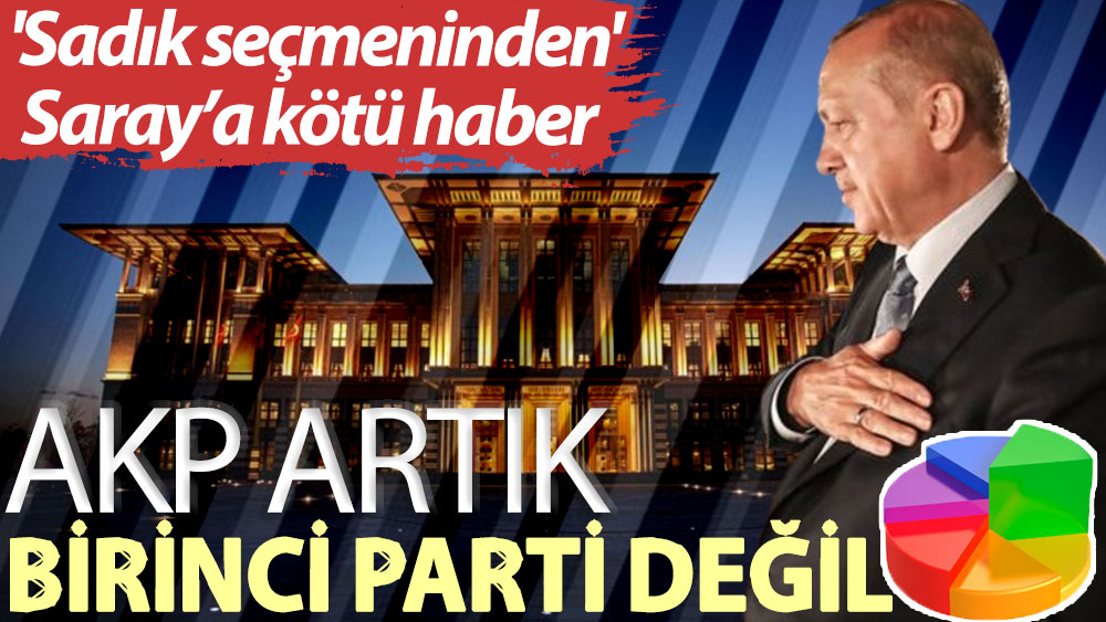 Son seçim anketi açıklandı: AKP birinci parti değil, sadık seçmeninden kaybediyor