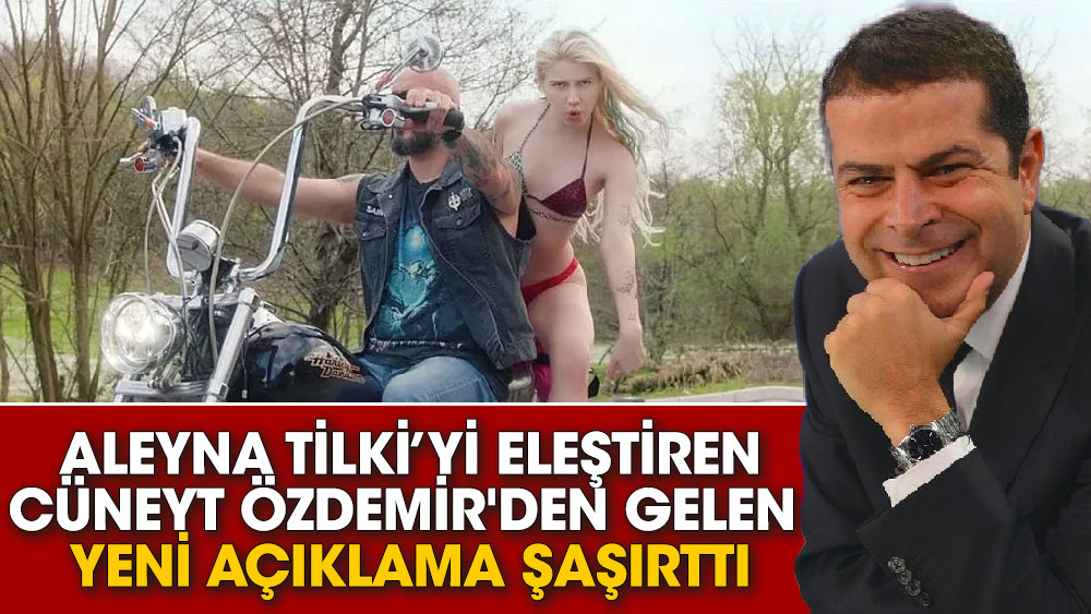 Aleyna Tilki’yi eleştiren Cüneyt Özdemir'den gelen yeni açıklama şaşırttı