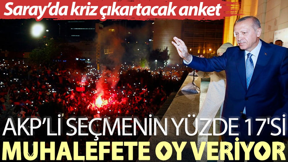 Metropoll anketi: AKP’li seçmenin yüzde 17'si muhalefete oy veriyor, yüzde 26'sı 'kararsız'