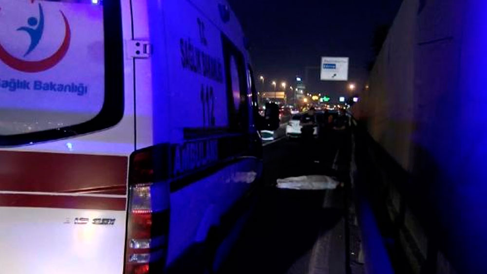Zeytinburnu karayolunda trafik kazası: 1 ölü