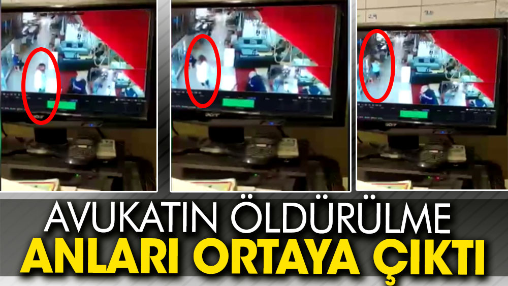 Bakırköy'de öldürülen avukatın görüntüleri ortaya çıktı