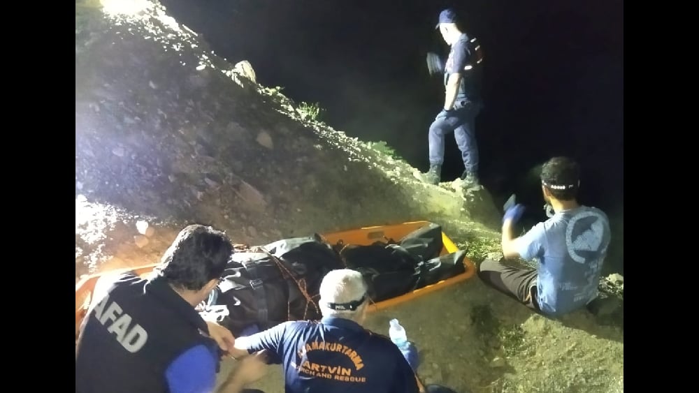 ATV ile 200 metreden uçuruma yuvarlanan karı- koca öldü