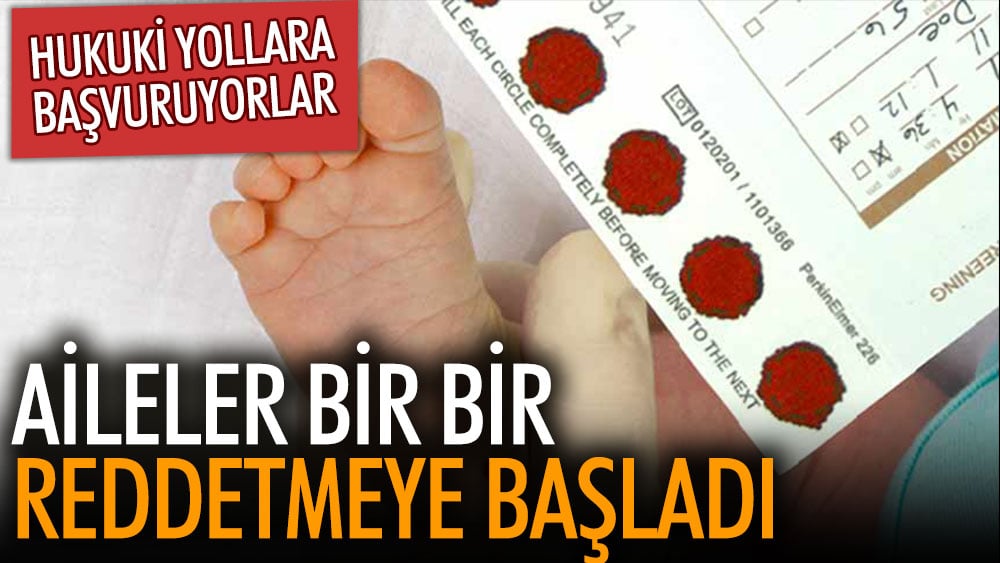 Aileler bir bir reddetmeye başladı