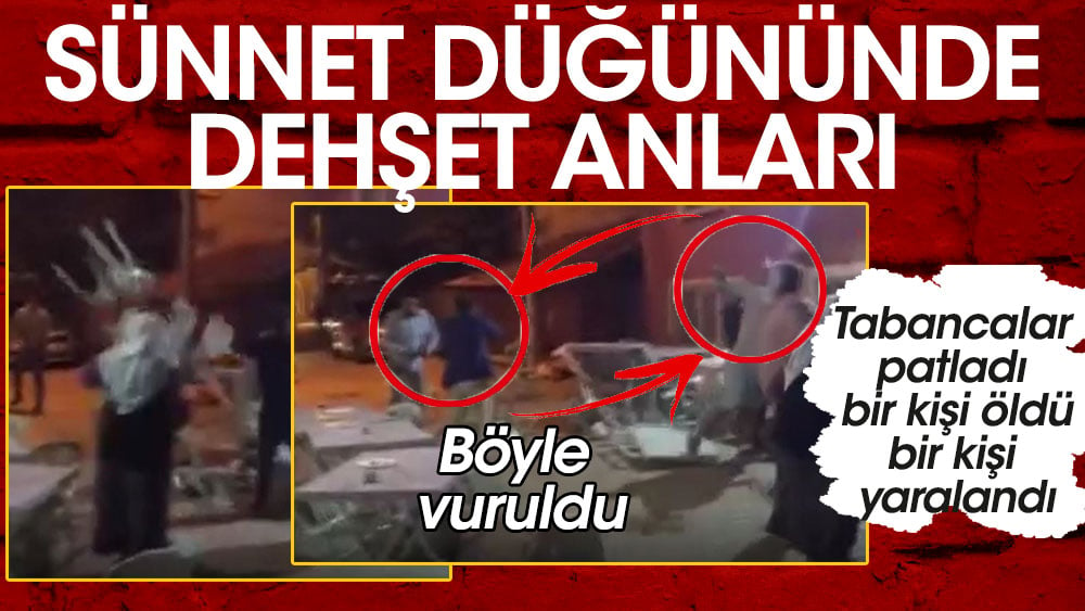 Sünnet düğününde olay. Baba - oğul düğün bastı: 1 ölü, 6 yaralı