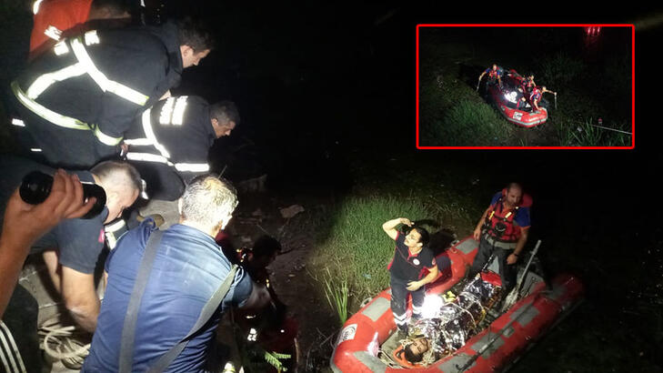 Edirne'de Tunca Nehri'ne düşen kişi kurtarıldı