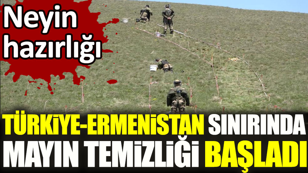 Türkiye - Ermenistan sınırında mayın temizliği başladı. Neyin hazırlığı