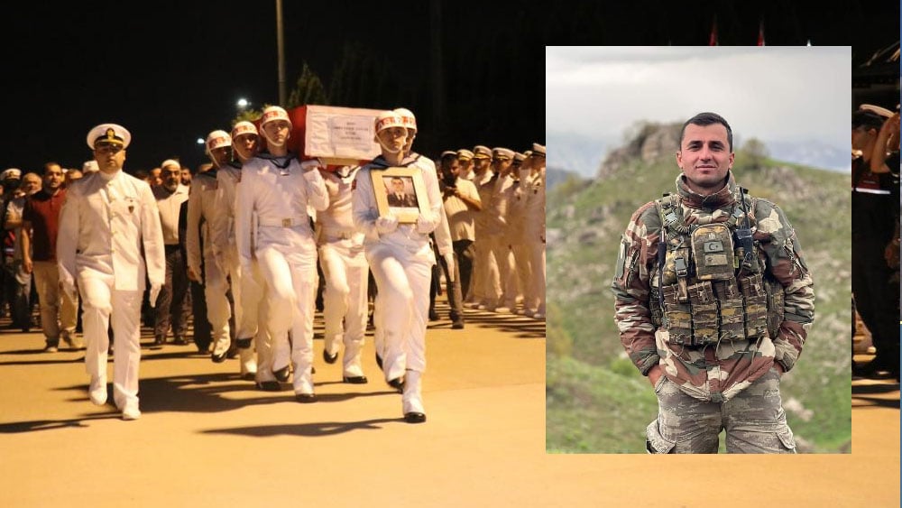 Şehit Piyade Teğmen Ömer Faruk Civelek'in cenazesi Kocaeli'ye geldi