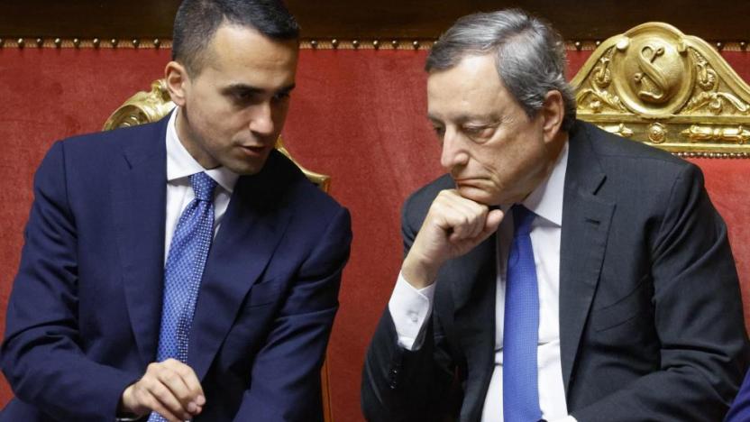İtalya'da Başbakan Draghi'ye güvenoyu çıktı