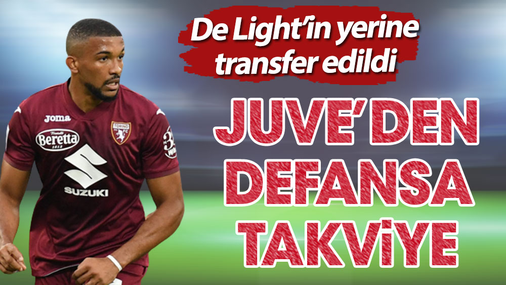 Juventus'tan defansa takviye: De Light'in yerine transfer edildi