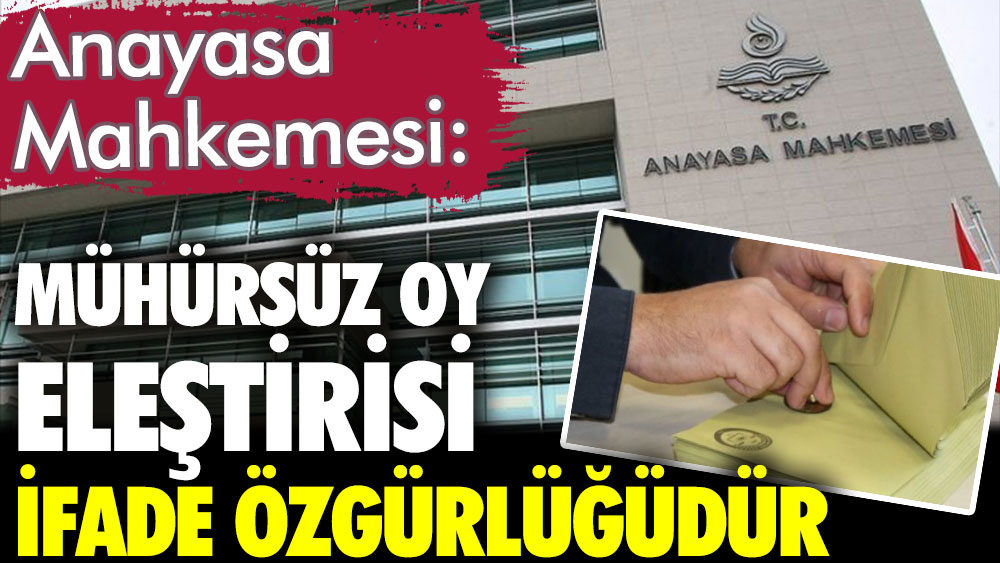 AYM’den Kılıçdaroğlu kararı. 'Mühürsüz pusula' eleştirisi ifade özgürlüğü