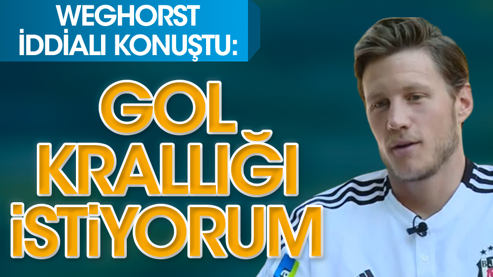 Beşiktaş'ın yeni transferi: Gol kralı olacağım