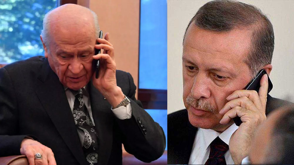 Cumhurbaşkanı Erdoğan, Devlet Bahçeli ile telefonda görüştü