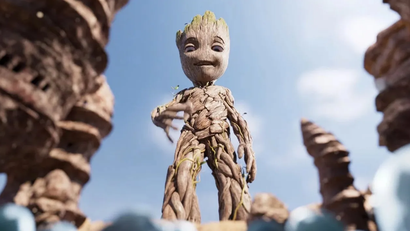 I Am Groot dizisinden ilk fragman yayınlandı