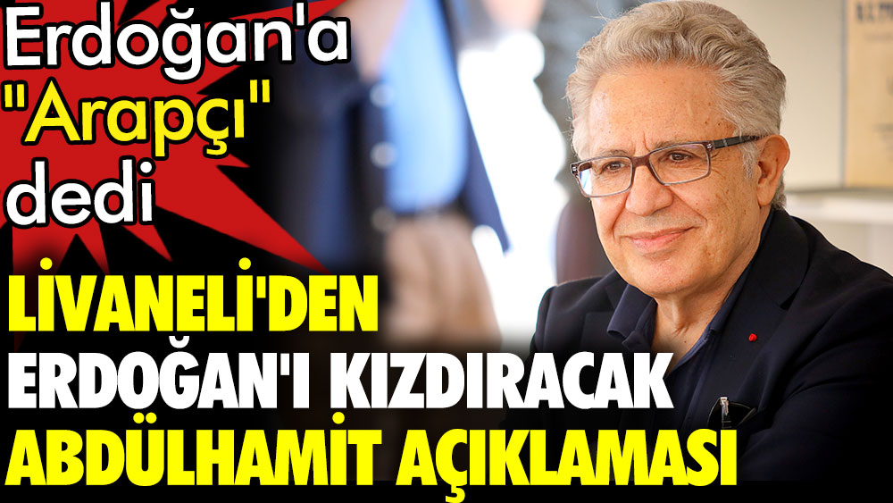 Zülfü Livaneli'den Erdoğan'ı kızdıracak Abdülhamit açıklaması. Erdoğan'a Arapçı dedi