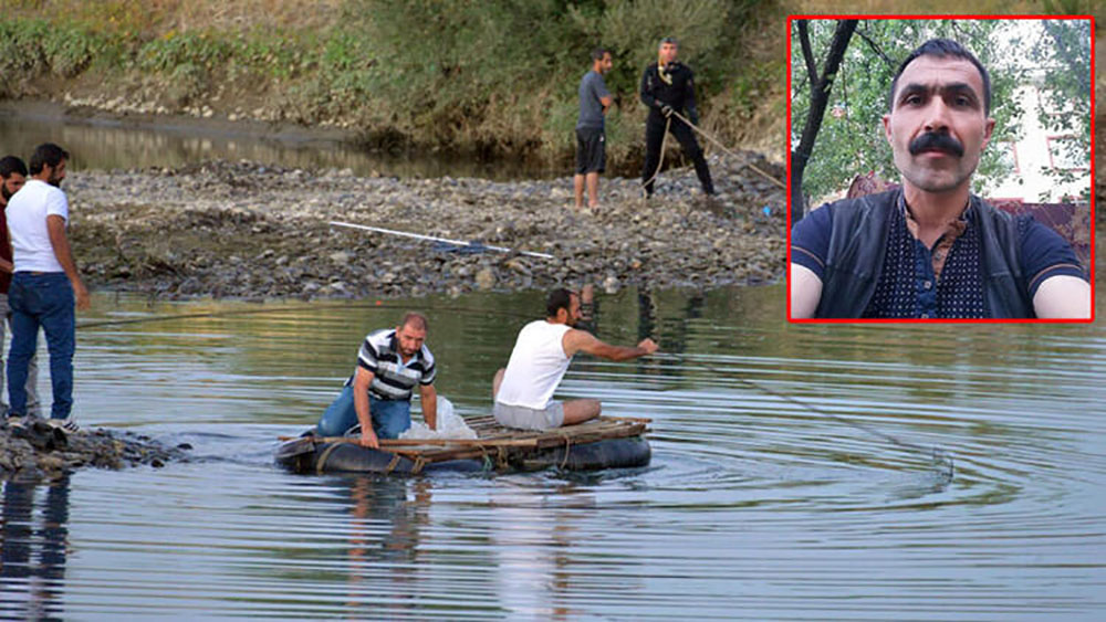 Nehirde kaybolan oto tamircisini arama çalışmaları sürüyor