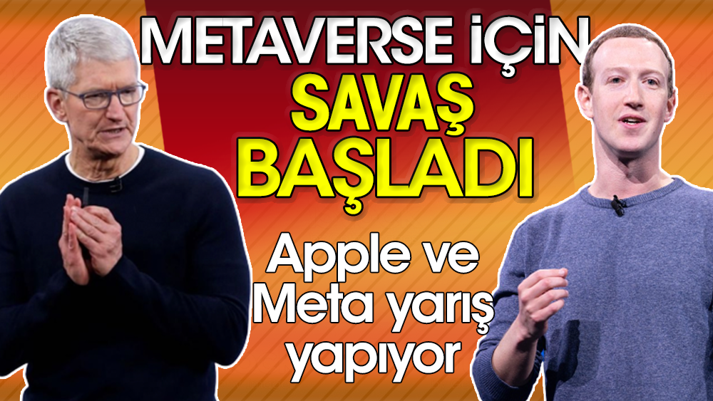 Metaverse için savaş başladı: Apple ve Meta yarış yapıyor