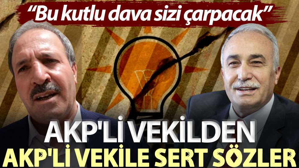 AKP'li milletvekilinden AKP'li Fakıbaba'ya: Bu kutlu dava sizi çarpacak