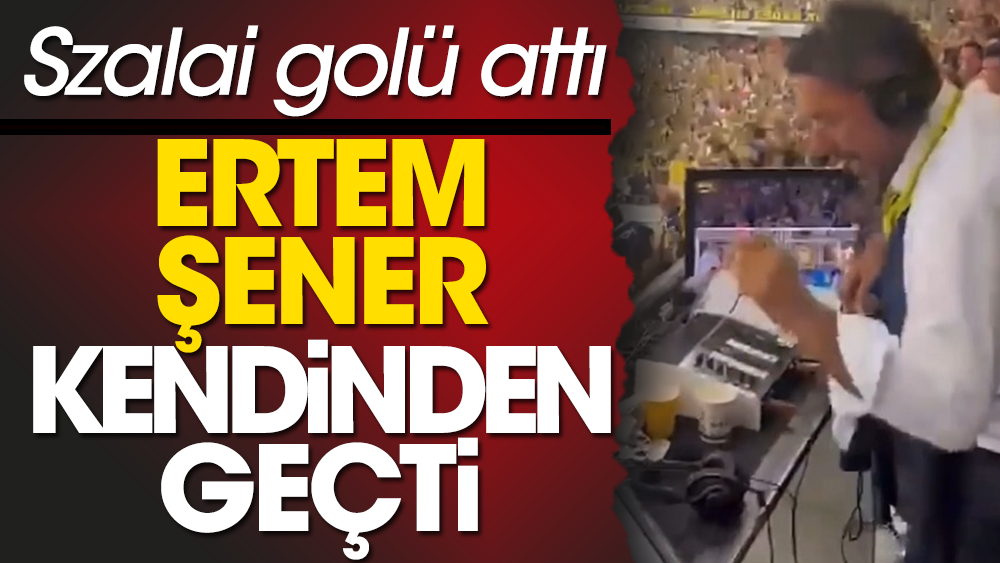 Atilla Szalai golü attı Ertem Şener kendinden geçti. Kadıköy'ün yıkıldığı o anlar milyonlarca kez izlendi