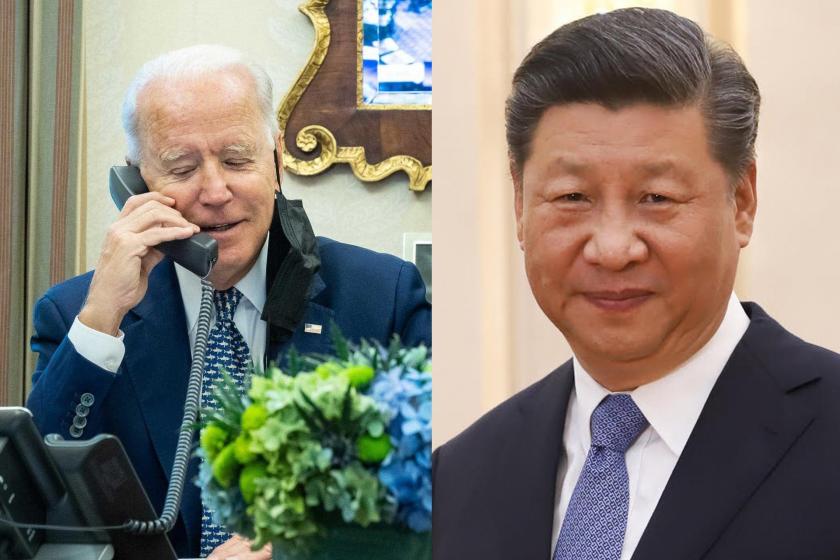 Biden ile Çinli mevkidaşı Şi Cinping 2 saat 17 dakika telefon görüşmesi yaptı