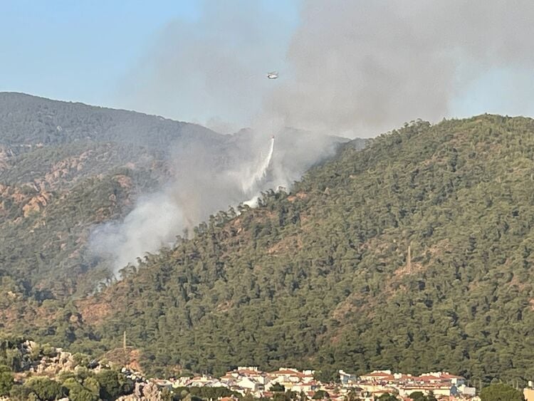 Marmaris'te çıkan orman yangınıyla ilgili yeni gelişme