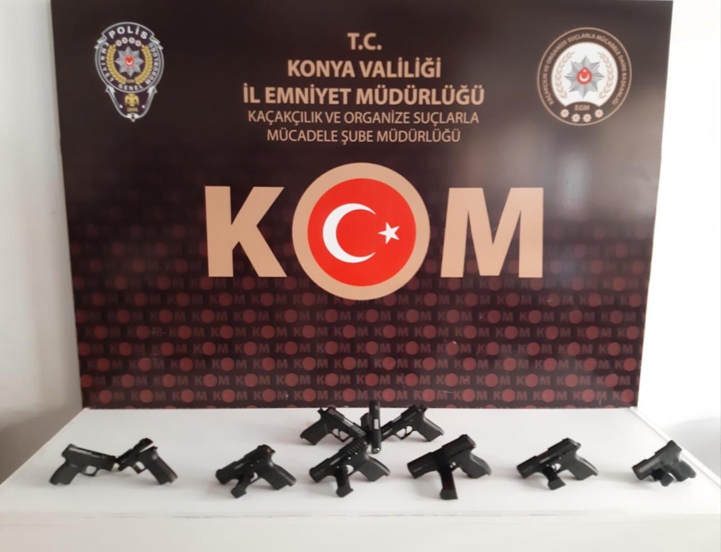 Konya’da silah kaçakçılığı operasyonu: 2 şahıs tutuklandı