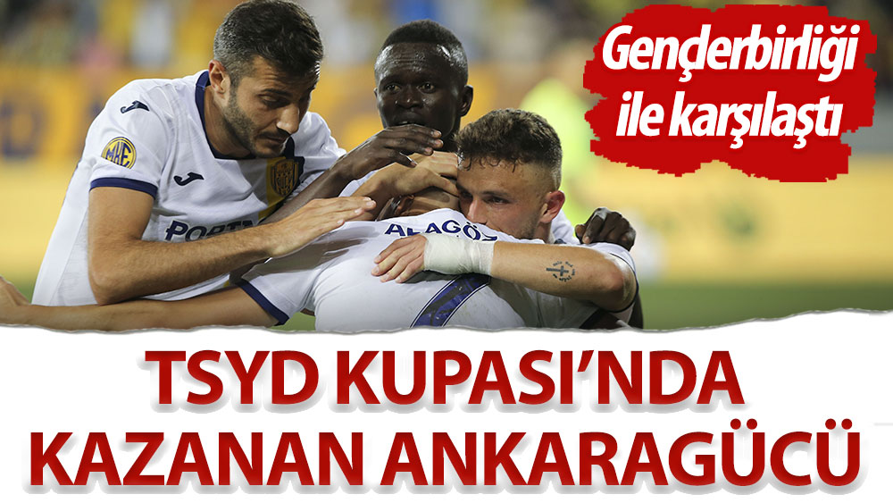 TSYD Kupası'nda kazanan Ankaragücü
