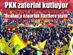 PKK zaferini kutluyor