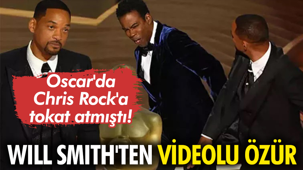 Oscar'da Chris Rock'a tokat atmıştı! Will Smith'ten bu kez videolu özür geldi