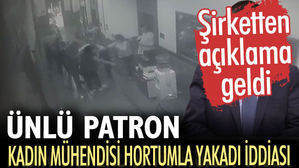 Ünlü patron kadın mühendisi hortumla yıkadı iddiası. Şirketten yalanlama geldi