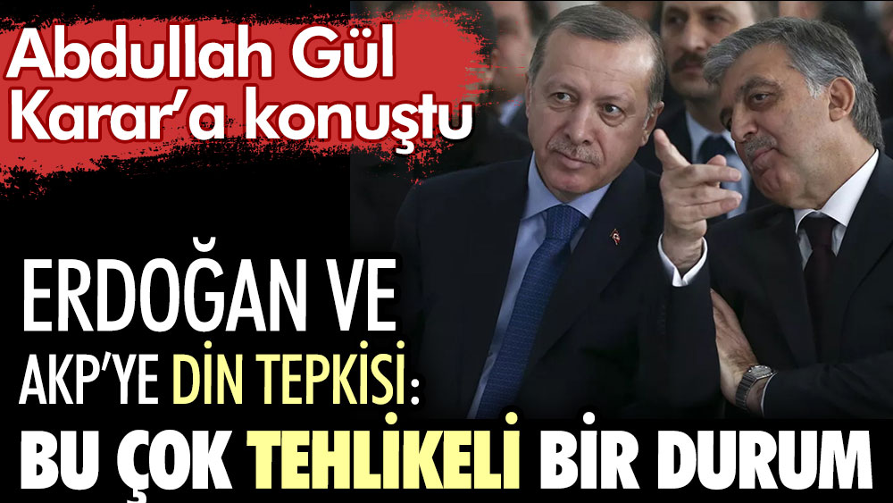 Abdullah Gül Karar gazetesine konuştu: Erdoğan ve AKP’ye din tepkisi