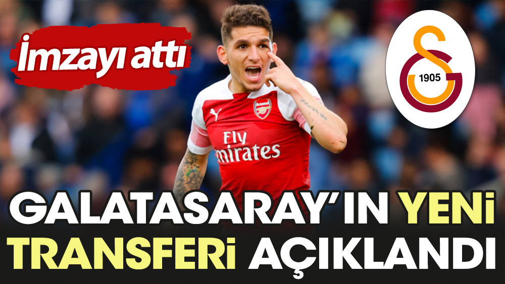 Galatasaray'ın yeni transferi açıklandı: İmzayı attı